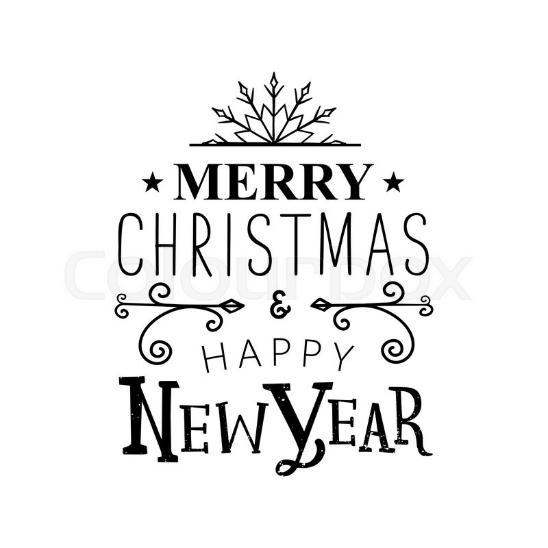 Vector illustration Merry Christmas | Stock vector | Colourbox
