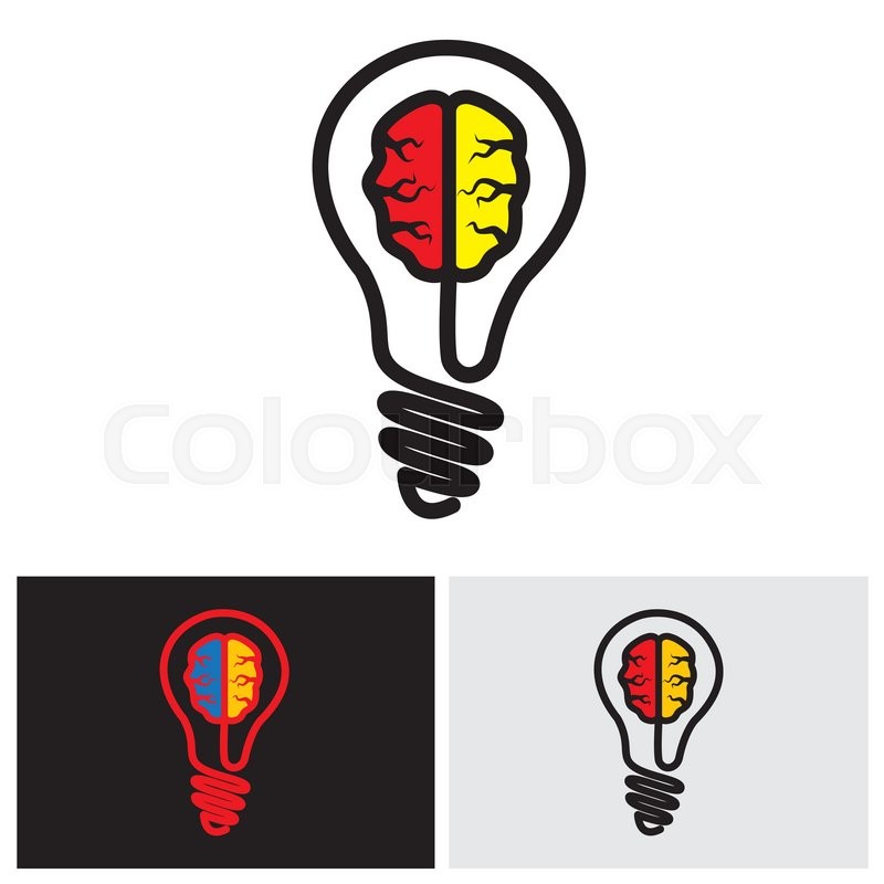 brain bulb logo