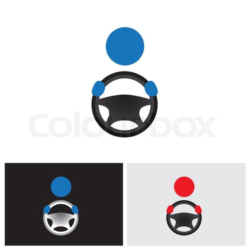 Driver Icon Driver Icon Vector Stock Vector Colourbox