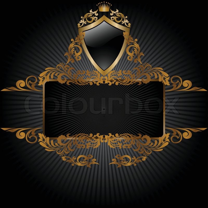 Horizontal Banner And A Frame With Stock Vector Colourbox