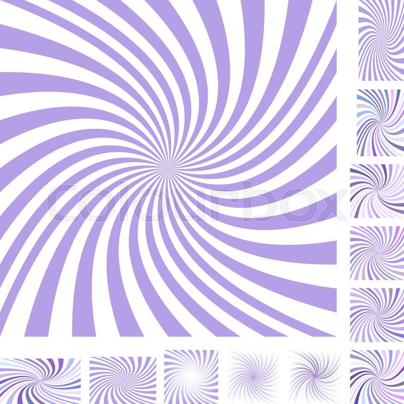 Light purple and white vector spiral | Stock vector | Colourbox