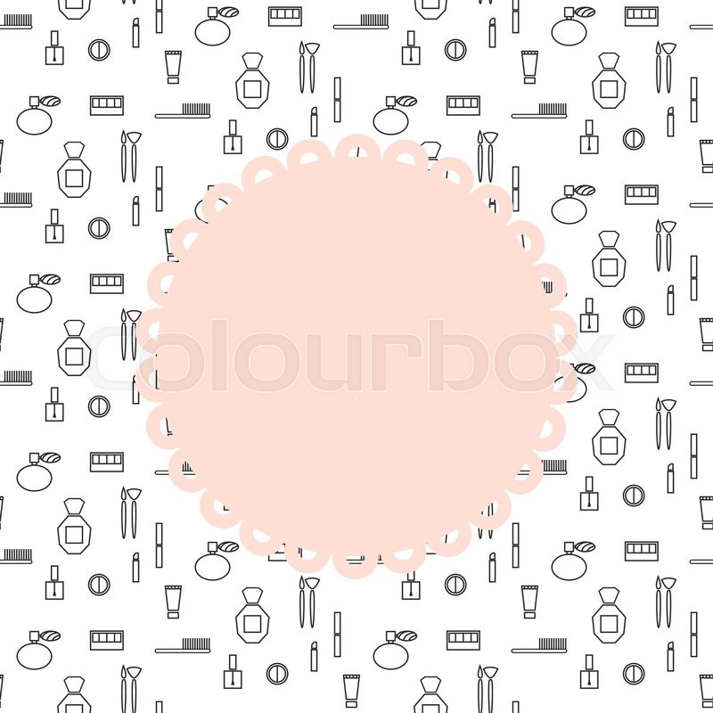 pink flyer background