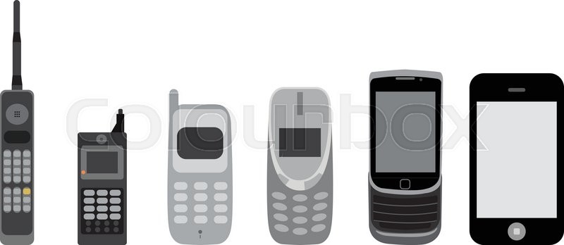 evolution of cell phones