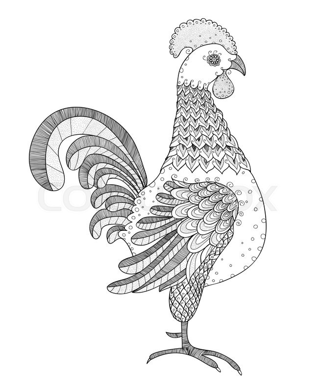 rooster icon rooster symbol