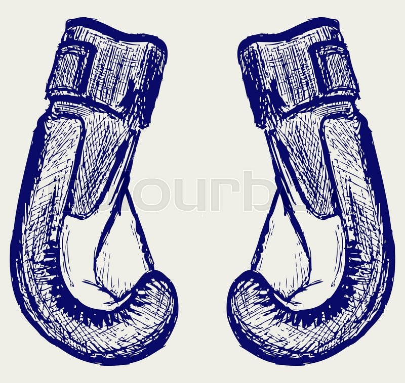 Boxing gloves. Vector Stock vector Colourbox