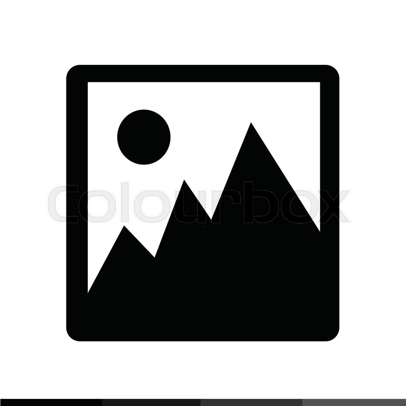 Photograph icon Illustration design | Stock vector | Colourbox