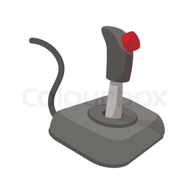 Video Game Controller Cartoon Icon On Stock Vector Colourbox