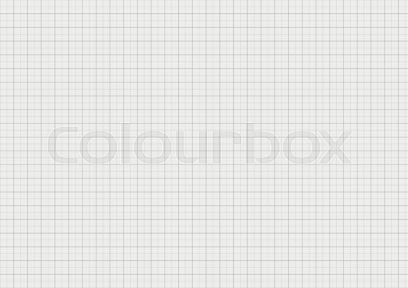 gray color graph paper on horizontal a4 sheet size stock vector graph paper horizontal
