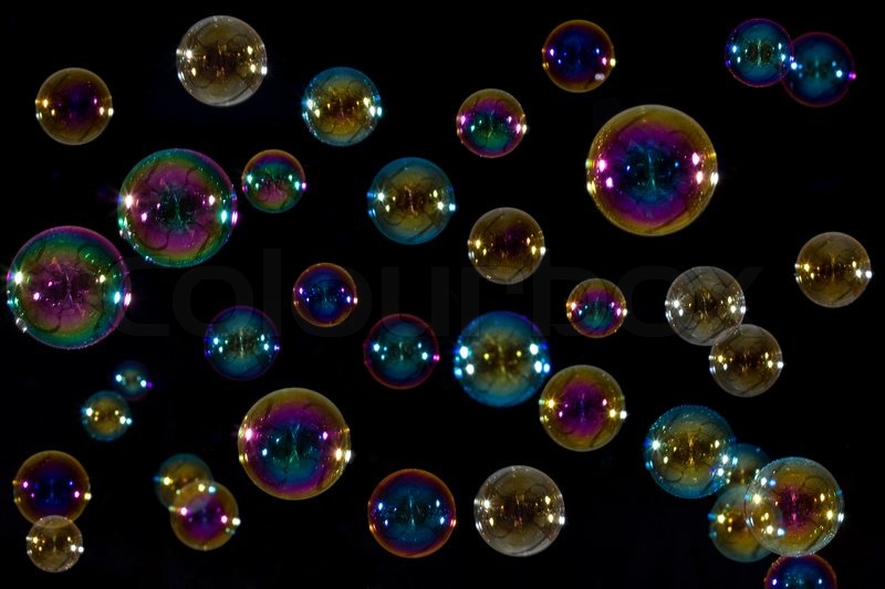 bubbles floating