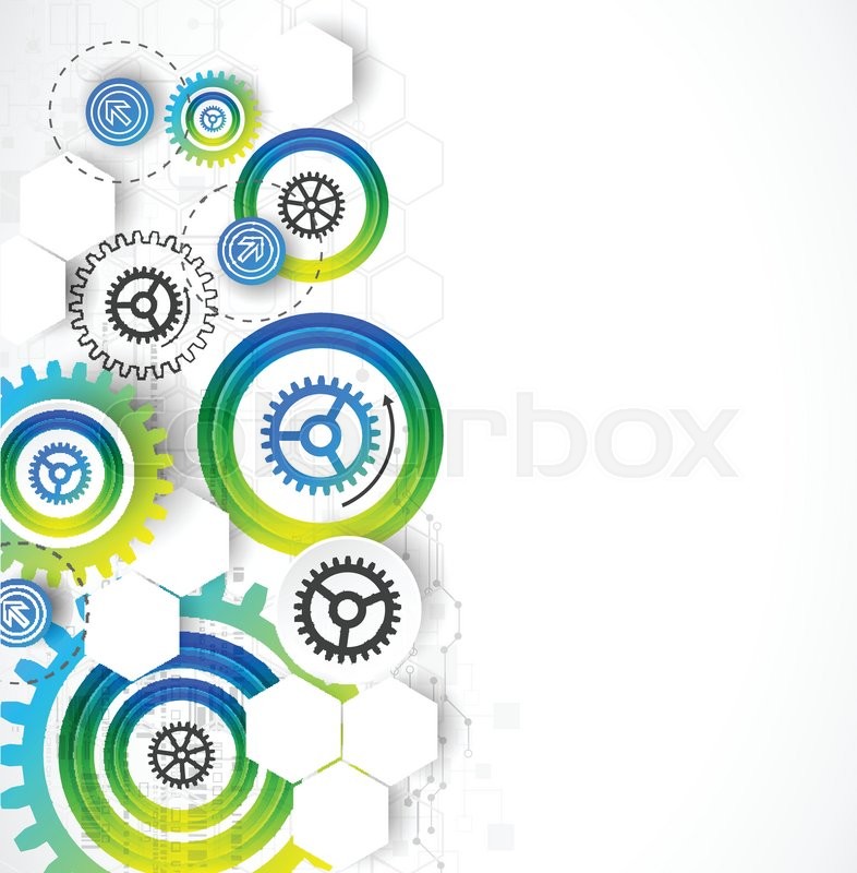 Abstract Technology Business Template Stock Vector Colourbox Explore the latest collection of white abstract wallpapers, backgrounds for powerpoint, pictures and photos in high resolutions that come in different sizes to fit your desktop perfectly and presentation templates. colourbox
