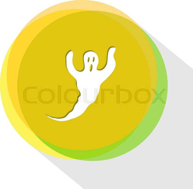 Ghost. Internet template. Vector icon. | Stock vector | Colourbox
