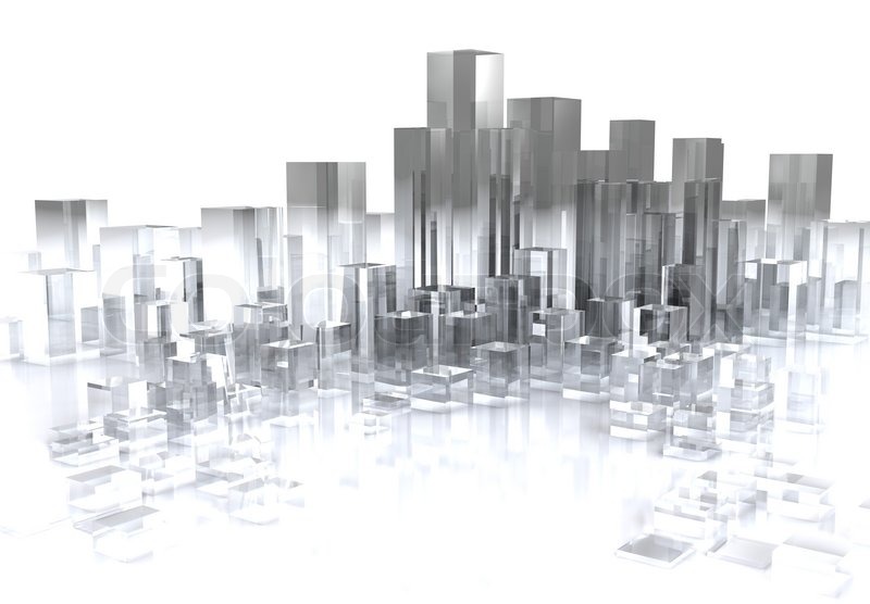 city in background