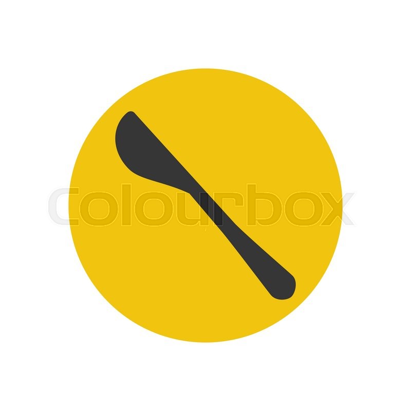 Butter Knife Silhouette