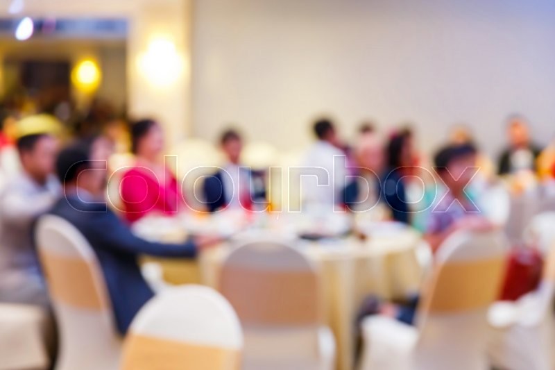 Restaurant Background With People abstract blur people in restaurant or food center with light bokeh Restaurant Background With People abstract blur people in restaurant or food center with light bokeh