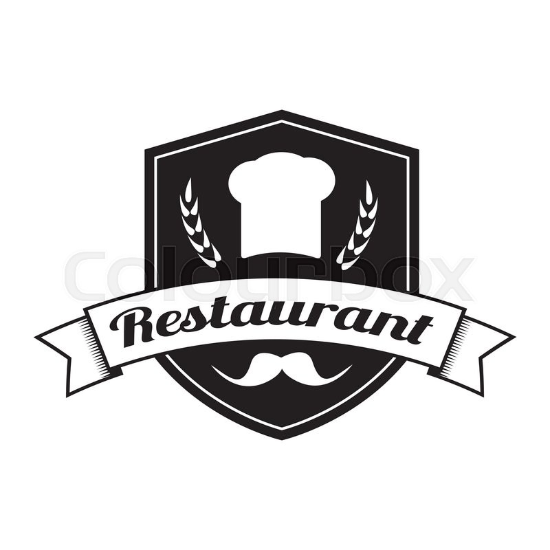 Download Restaurant Logo Food Service Vector Stock Vector Colourbox