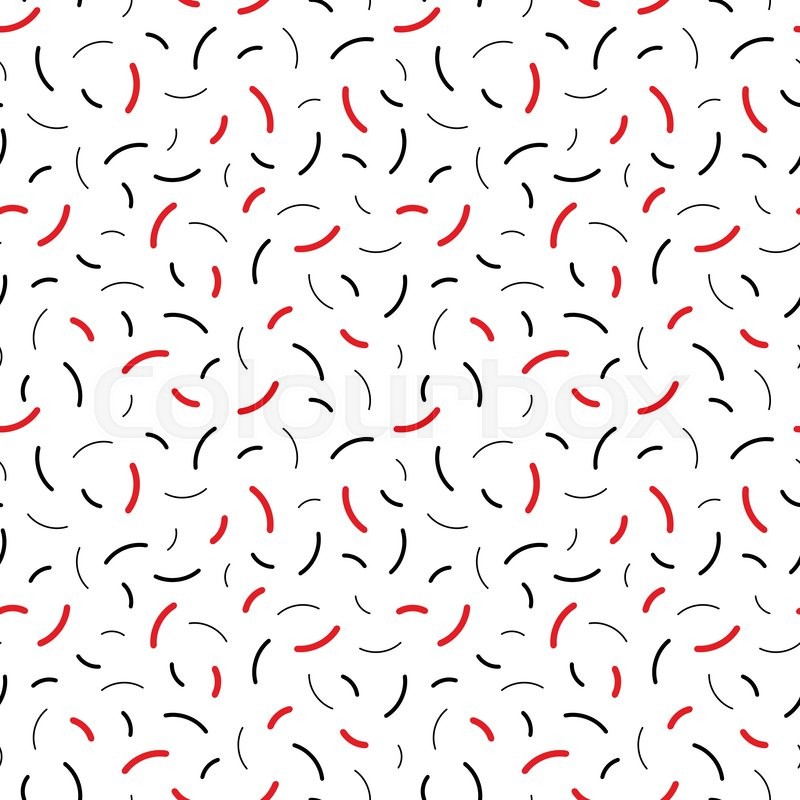 Download Retro Memphis Pattern Seamless Stock Vector Colourbox