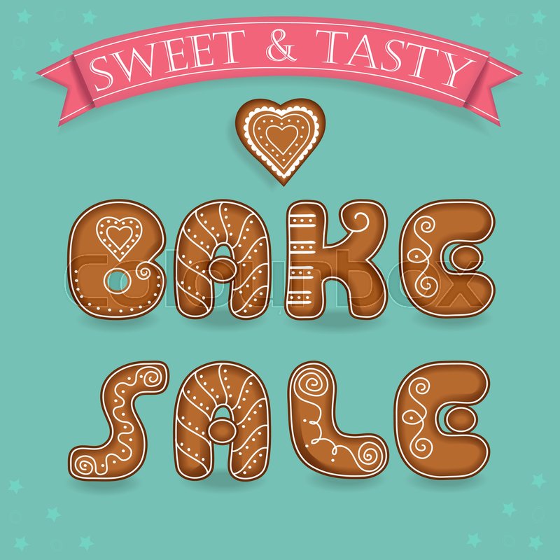 bake sale signs