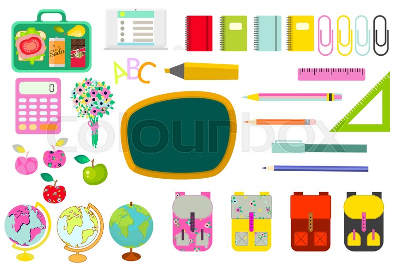 Glossary Of Stationery Items Clipart