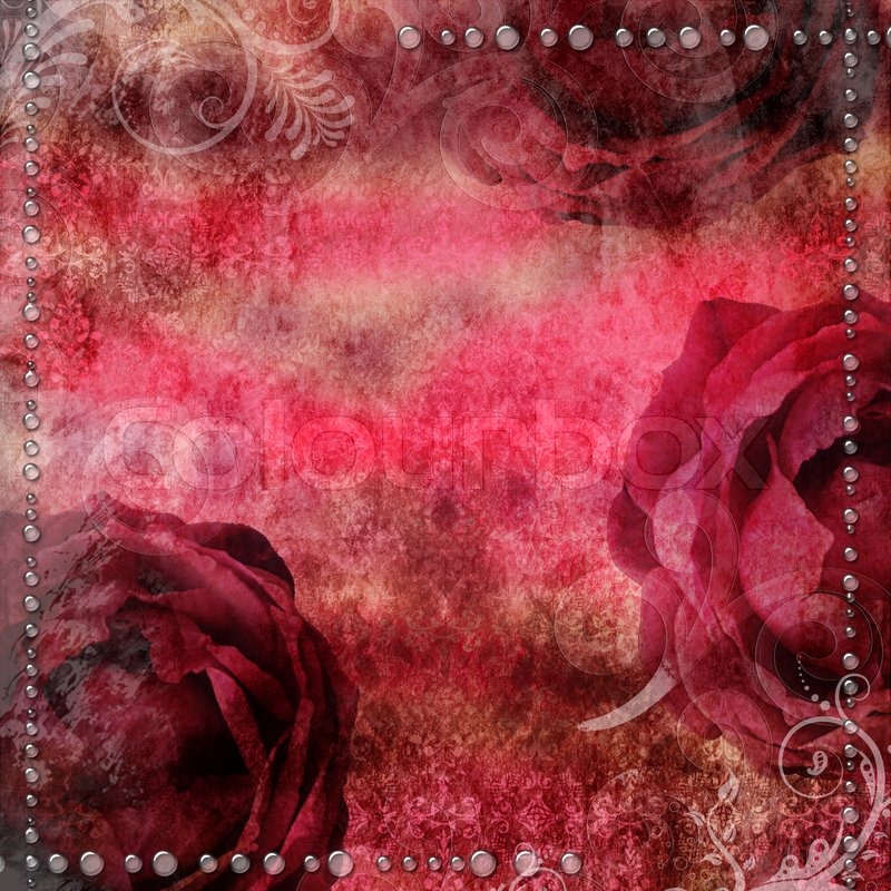 Wedding background with rose | Stock image | Colourbox