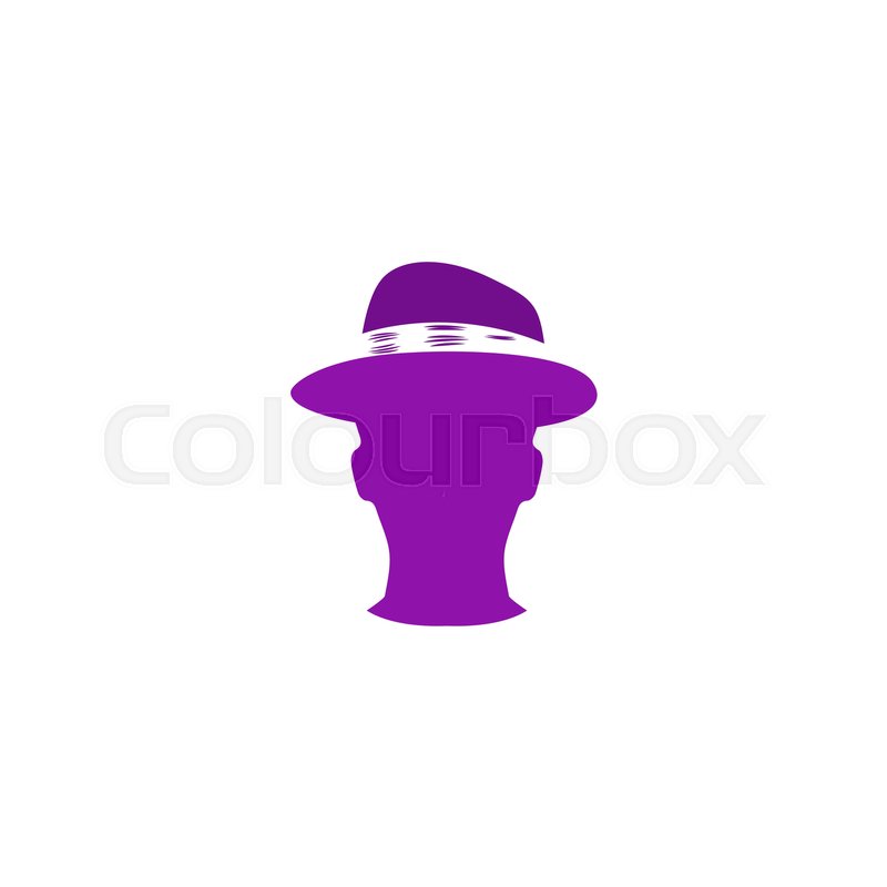 Head Icon Vector. Flat simple color | Stock vector | Colourbox