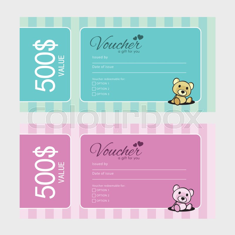 Cute Gift Certificate Template