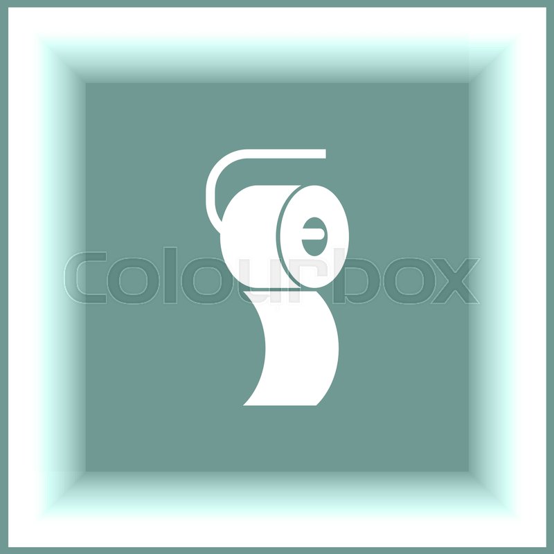 Toilet Paper Vector Icon Restroom Sign Bathroom Symbol Stock Beauteous Bathroom Symbol Toilet Paper Vector Icon Restroom Sign Bathroom Symbol Stock Beauteous Bathroom Symbol