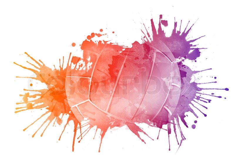 Colorful Volleyball Ball Backgrounds