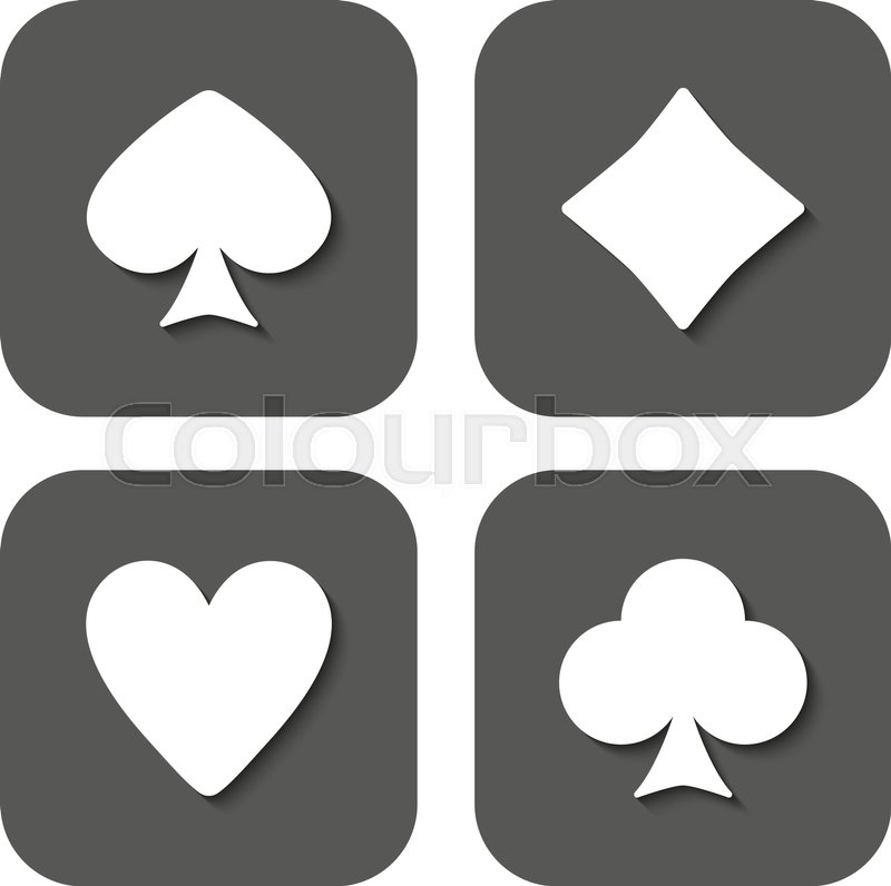 The Playing Card Suit icon. Playing
