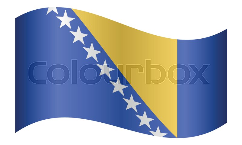 Bosnian And Herzegovinian National Stock Vector Colourbox
