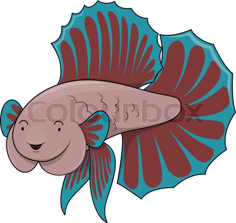 Betta fish | Stock vector | Colourbox