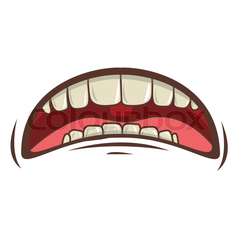 frown mouth clipart