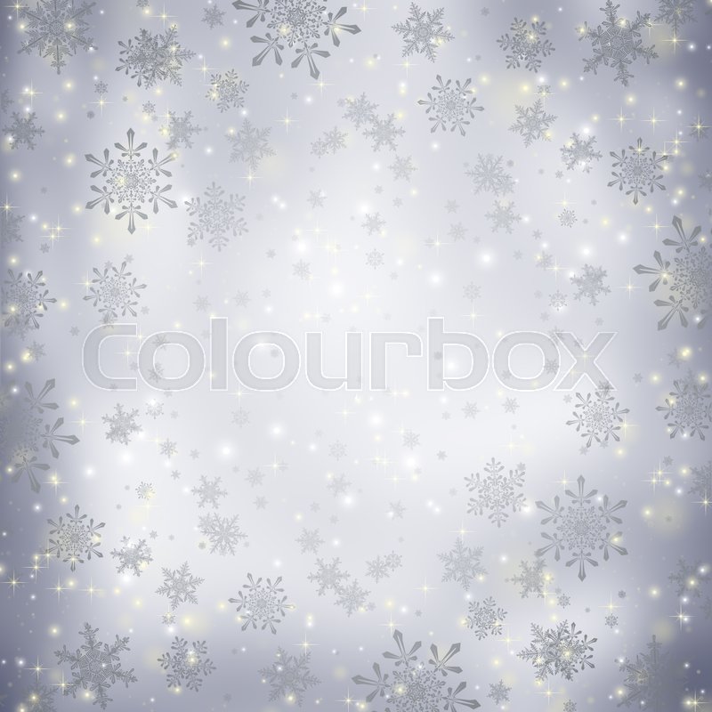 Decorative christmas background with | Stock image | Colourbox