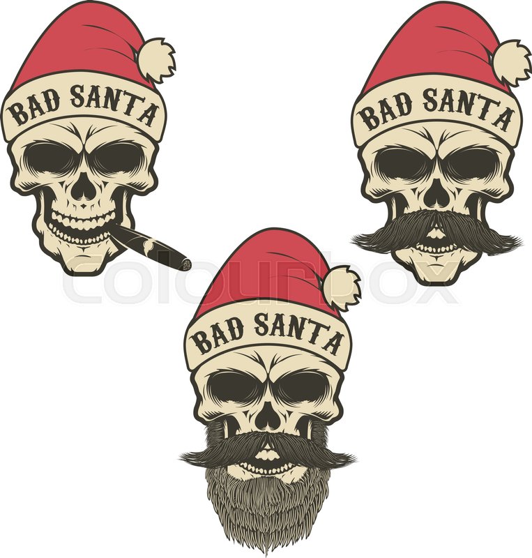 Bad santa hat Clearance