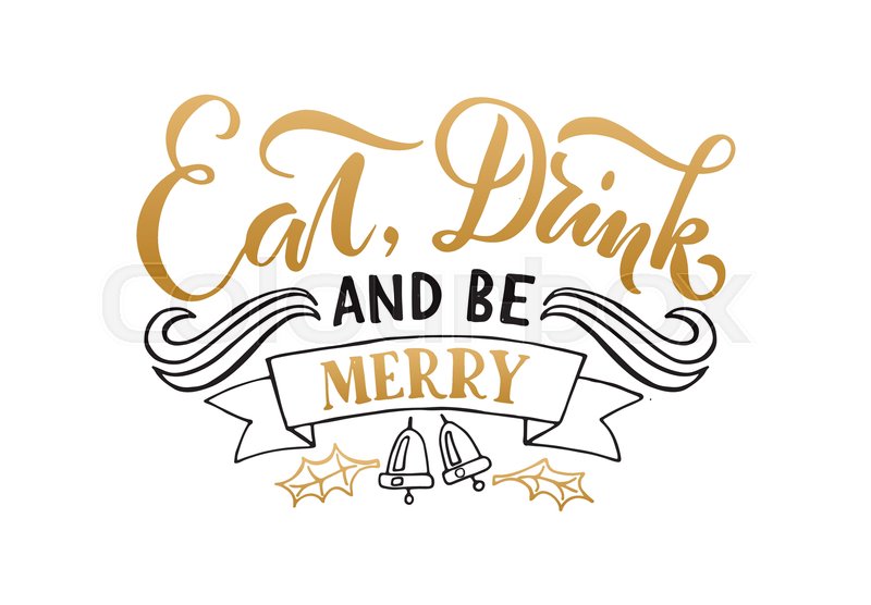 hand sketched new year logotype badge icon typography christmas mail label
