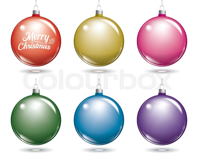 colorful christmas balls set of isolated multicolor ball decorations stock vector colourbox - Christmas Ball Decorations colorful christmas balls set of isolated multicolor ball decorations stock vector colourbox - Christmas Ball Decorations