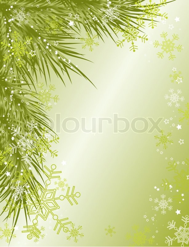 Weihnachten Hintergrund , | Stock-Vektor | Colourbox