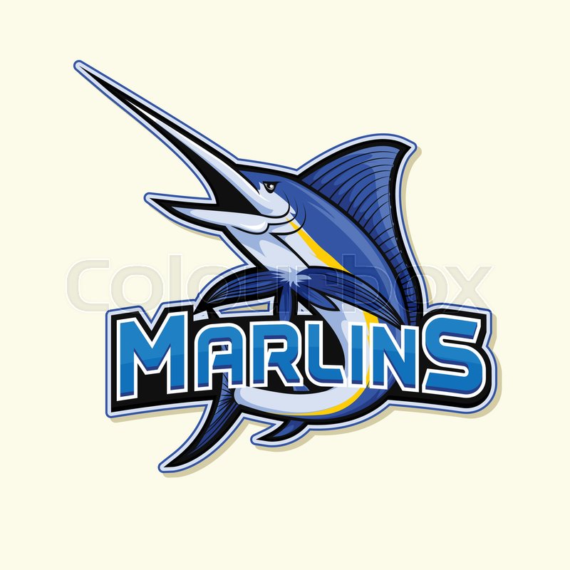 Marlins  Animal logo, Fish logo, Marlin