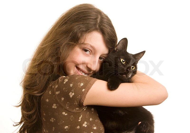 Sorte piger katte