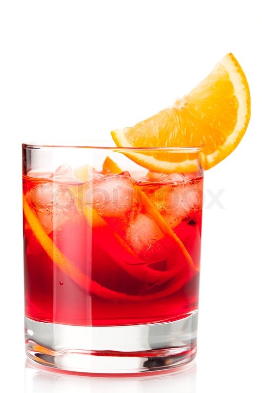 Alcohol Cocktail Collection Negroni Stock Image Colourbox
