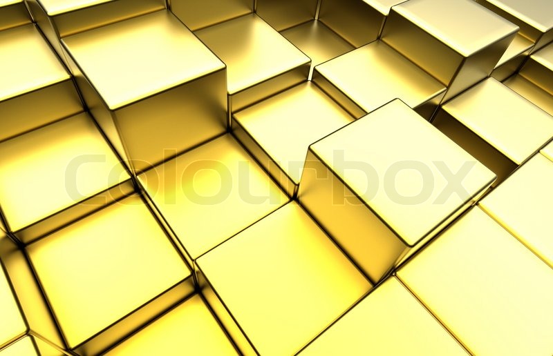 3d illustration of an abstract stock photo colourbox 3d background design