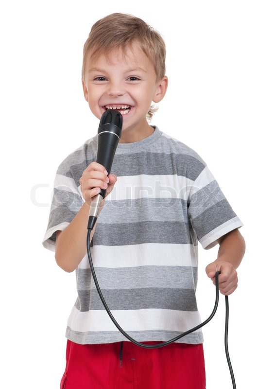 Small Boy Singing - WoodsLima