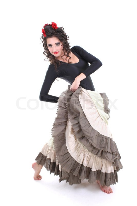 Bestechend, kaukasisch, kaukasierin Stock Bild Colourbox