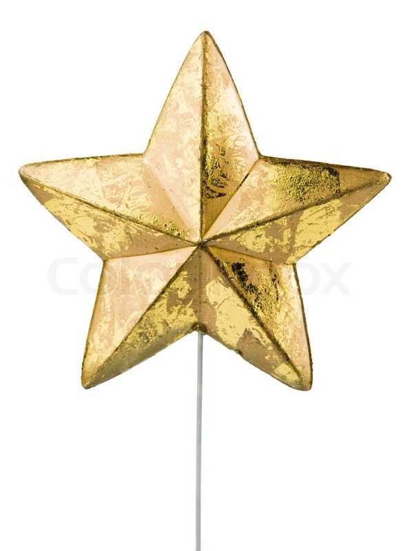 Christmas Star Decoration Ornament Stock Image Colourbox