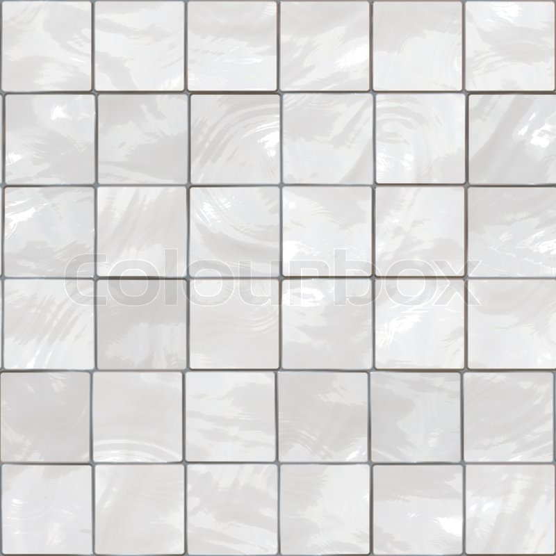 Weiße Fliesen im Bad Hintergrund - | Stock Bild | Colourbox