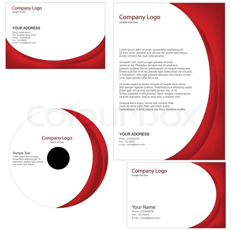 business card and letterhead vector set of business templates including business card cd cover business card and letterhead vector set of business templates including business card cd cover