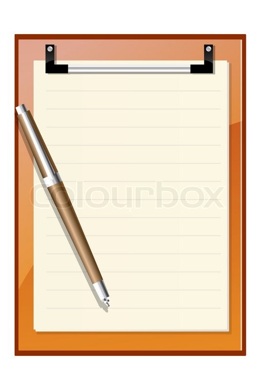 letter pad background