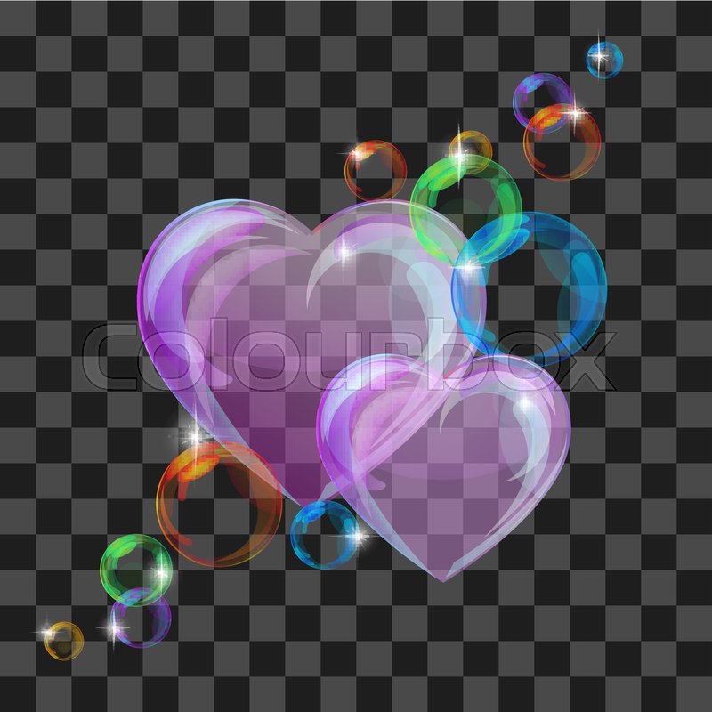 crystal how flying z get to water Heart shaped bubble transparent clean realistic soap crystal how flying z get to water Heart shaped bubble transparent clean realistic soap