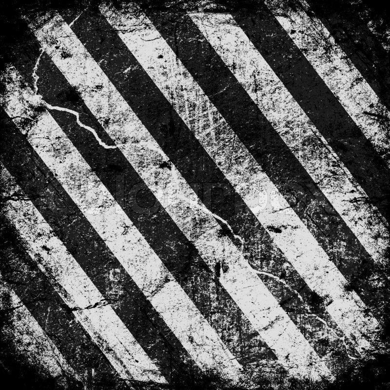 Background Texture With Common Black and white Stripes | Stock Photo