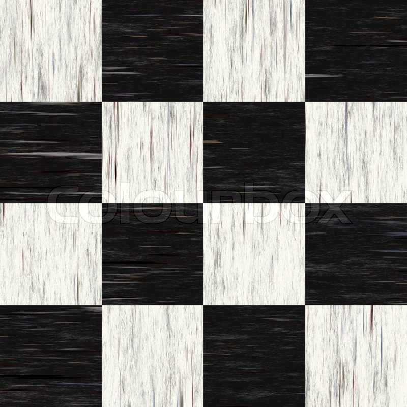 Black And White Checkered Floor Tiles Stock Image Colourbox