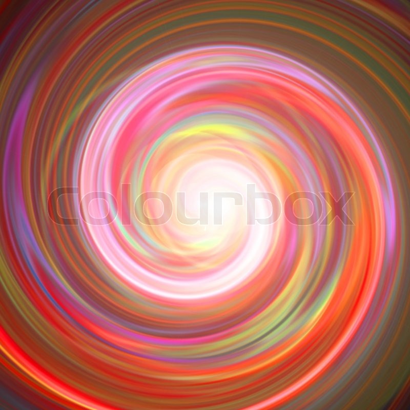 A spiraling vortex background ... | Stock image | Colourbox